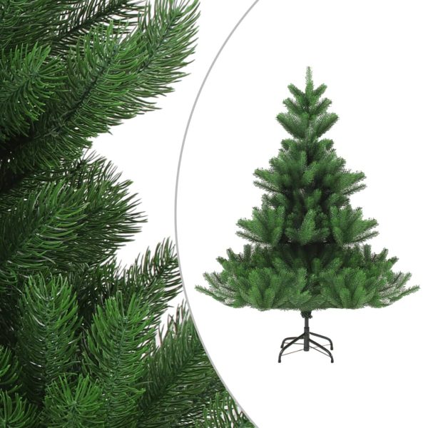 Árvore Natal artif. c/ LEDs/bolas 180 cm abeto caucasiano verde - Image 2