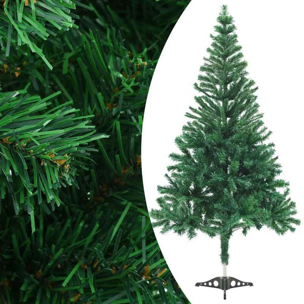 Árvore de Natal artificial pré-iluminada + bolas 564 ramos - Image 2
