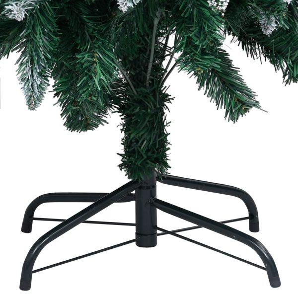 Árvore Natal artificial pré-iluminada c/ bolas e pinhas 180 cm - Image 6
