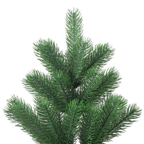 Árvore Natal artificial LEDs/bolas 240cm abeto caucasiano verde - Image 5