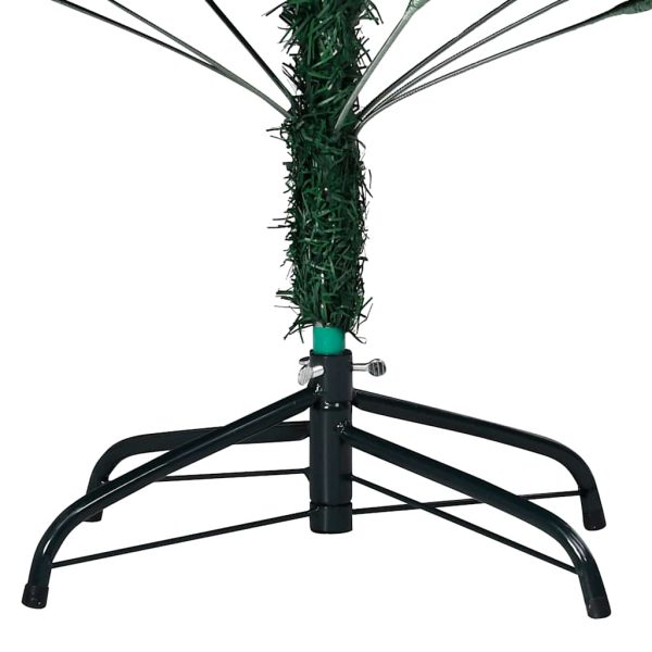 Árvore Natal artificial pré-iluminada c/ bolas 180 cm PVC verde - Image 3