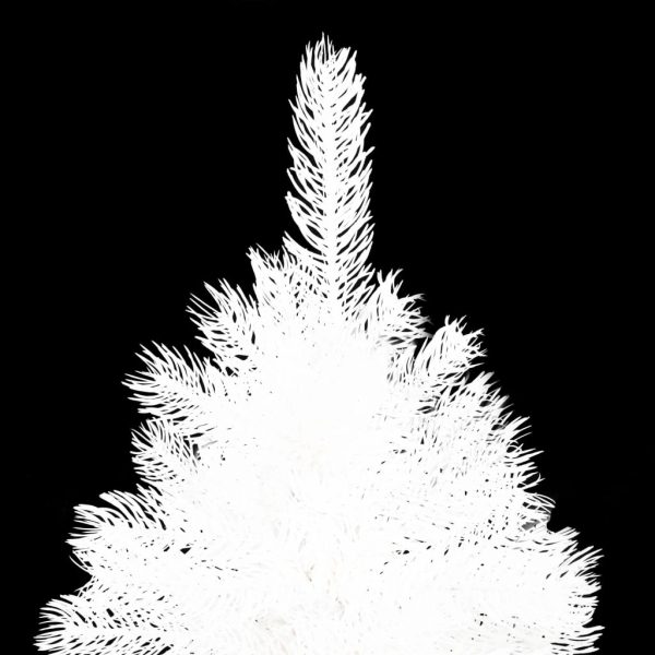 Árvore Natal artificial pré-iluminada c/ bolas branco - Image 3