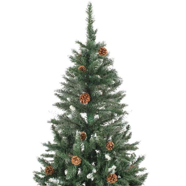 Árvore de Natal artificial pré-iluminada c/ bolas 150 cm - Image 5