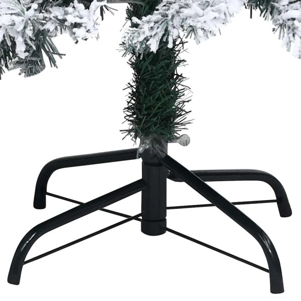 Árvore Natal artificial pré-iluminada c/ bolas 150 cm PVC verde - Image 4