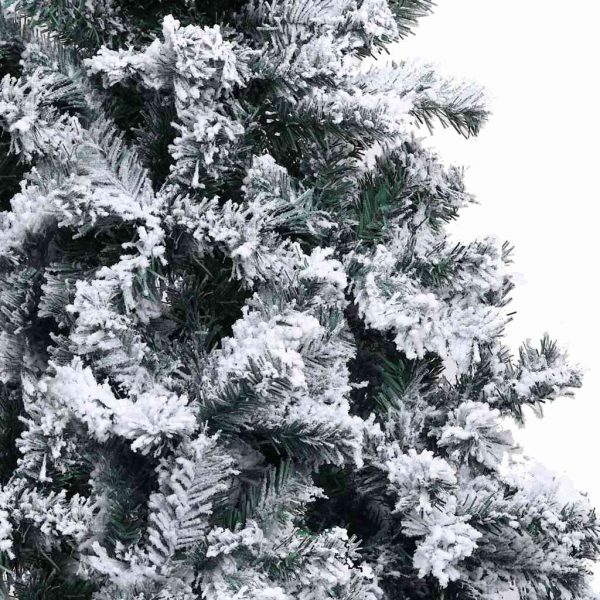 Árvore Natal artificial pré-iluminada c/ bolas 210 cm PVC verde - Image 3
