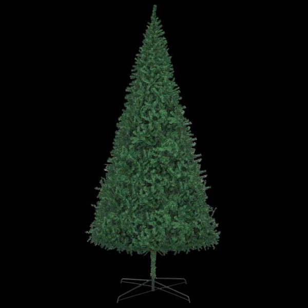 Árvore Natal artificial pré-iluminada c/ bolas/LEDs 400cm verde - Image 3