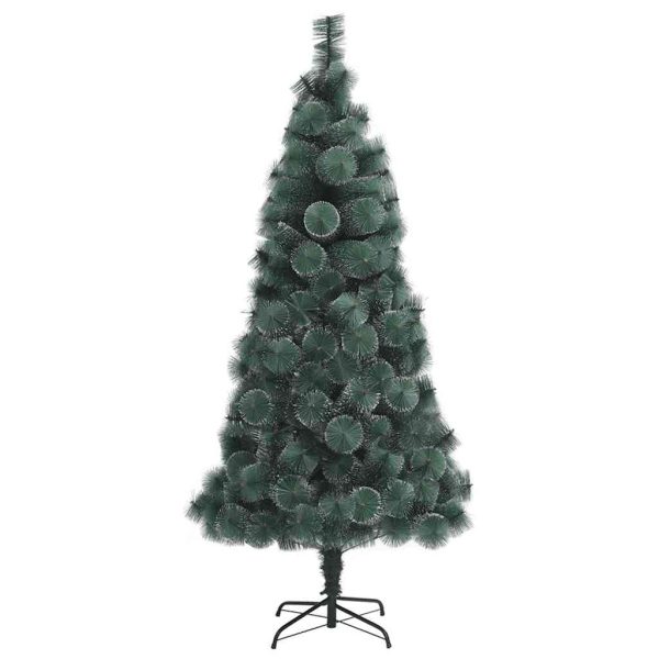 Árvore Natal artificial c/ luzes LED/bolas 150 cm PVC/PE verde - Image 3