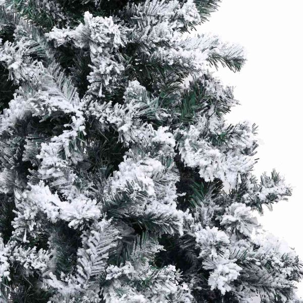 Árvore Natal artificial pré-iluminada c/ bolas 210 cm PVC verde - Image 3