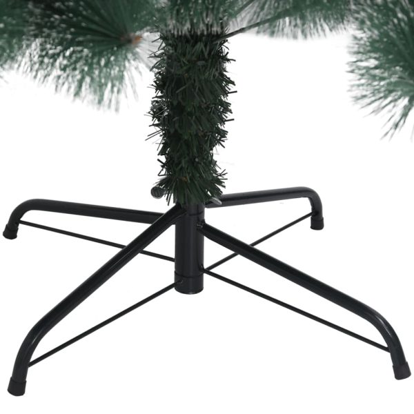 Árvore Natal artificial c/ luzes LED/bolas 150 cm PVC/PE verde - Image 5