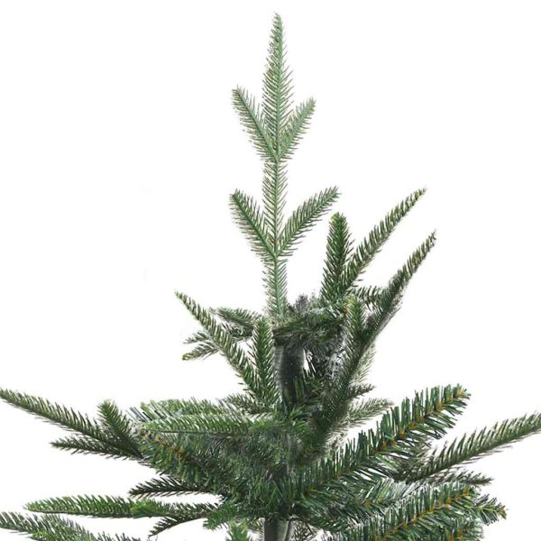 Árvore Natal artificial c/ luzes LED/bolas 180 cm PVC/PE verde - Image 3