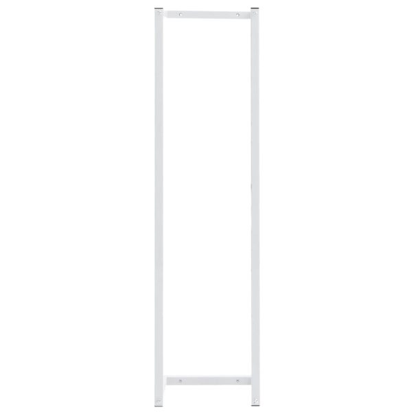 Toalheiro 25x20x95 cm aço branco - Image 3