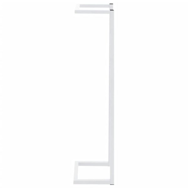 Toalheiro 25x20x95 cm aço branco - Image 4