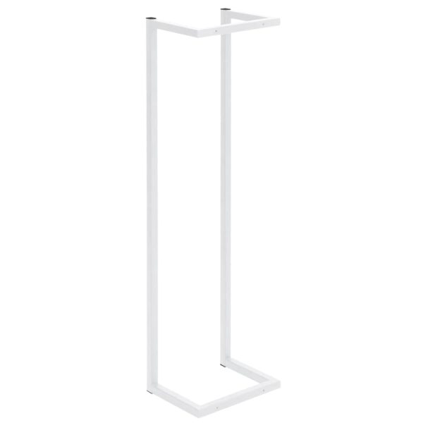 Toalheiro 25x20x95 cm aço branco - Image 5
