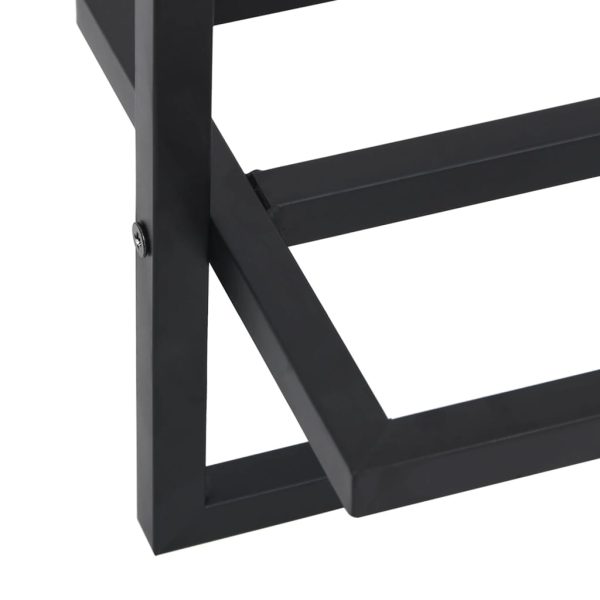 Toalheiro 95x25x22 cm ferro preto - Image 6