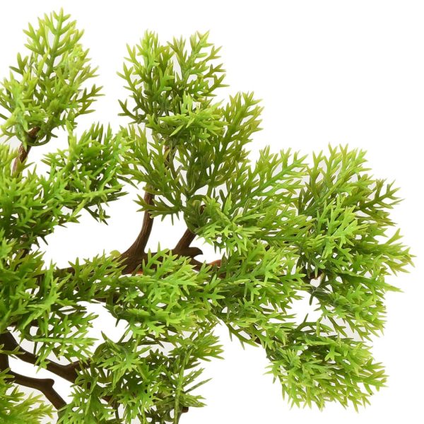 Bonsai cipreste artificial com vaso 60 cm verde - Image 5