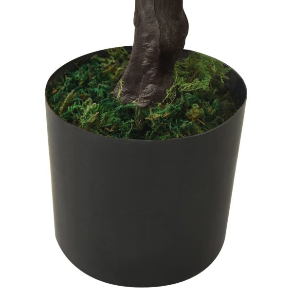 Bonsai cipreste artificial com vaso 60 cm verde - Image 6