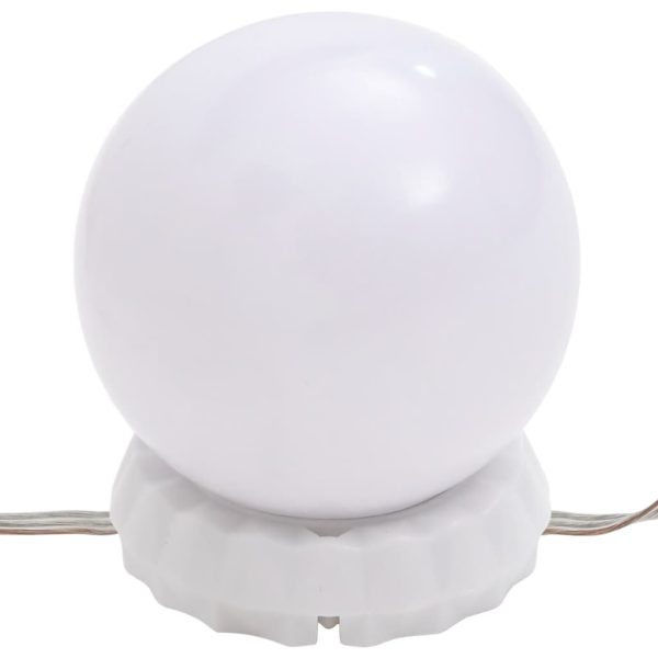 Iluminação de espelho c/ 8 lâmpadas LED branco quente e frio - Image 4