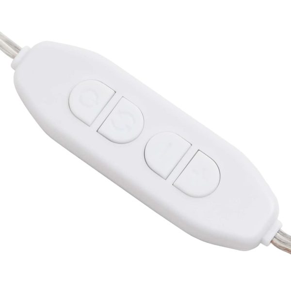Iluminação de espelho c/ 8 lâmpadas LED branco quente e frio - Image 6