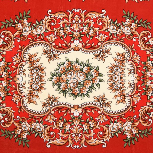Tapete estampado oriental 160x230 cm multicor - Image 4