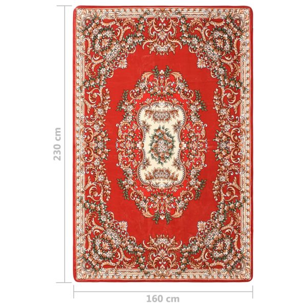 Tapete estampado oriental 160x230 cm multicor - Image 5