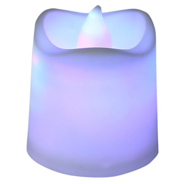 Velas pequenas LED sem chama 12 pcs colorido - Image 3