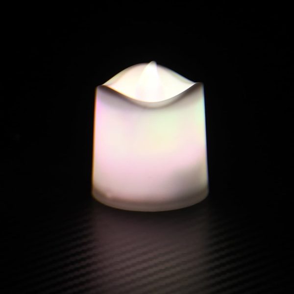 Velas pequenas LED sem chama 12 pcs colorido - Image 6