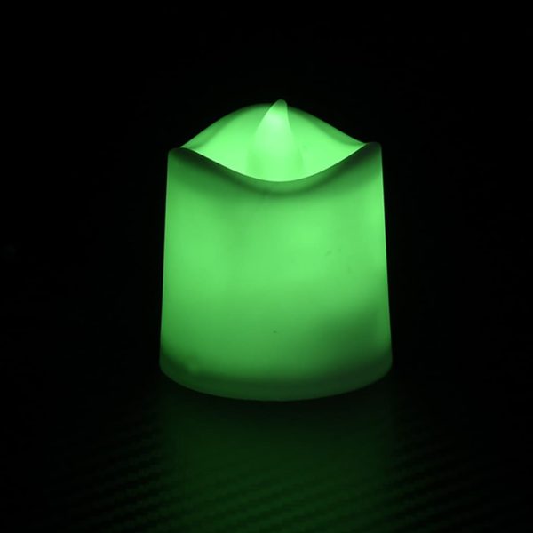 Velas pequenas LED sem chama 12 pcs colorido - Image 8