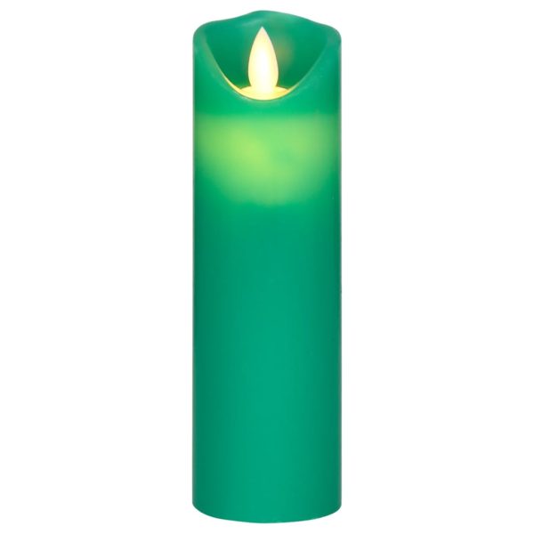 5 pcs conjunto de velas LED c/ controlo remoto branco quente - Image 5