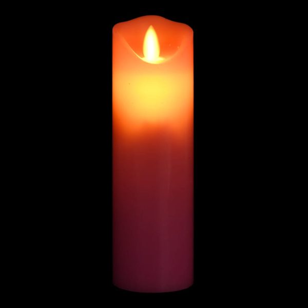 5 pcs conjunto de velas LED c/ controlo remoto branco quente - Image 3