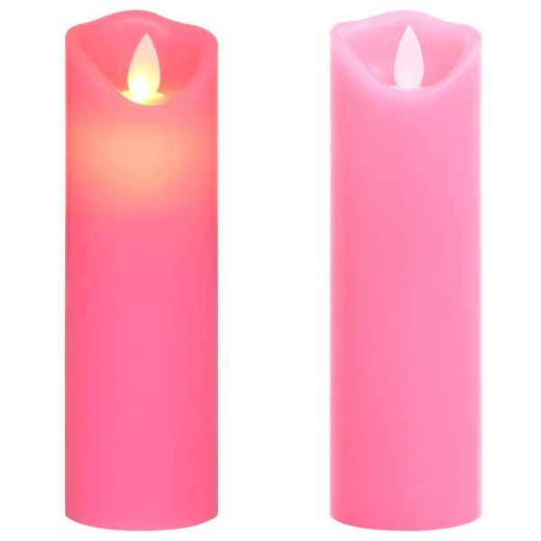 5 pcs conjunto de velas LED c/ controlo remoto branco quente - Image 4