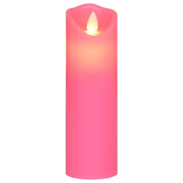 5 pcs conjunto de velas LED c/ controlo remoto branco quente - Image 5