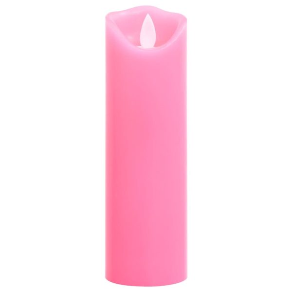 5 pcs conjunto de velas LED c/ controlo remoto branco quente - Image 6