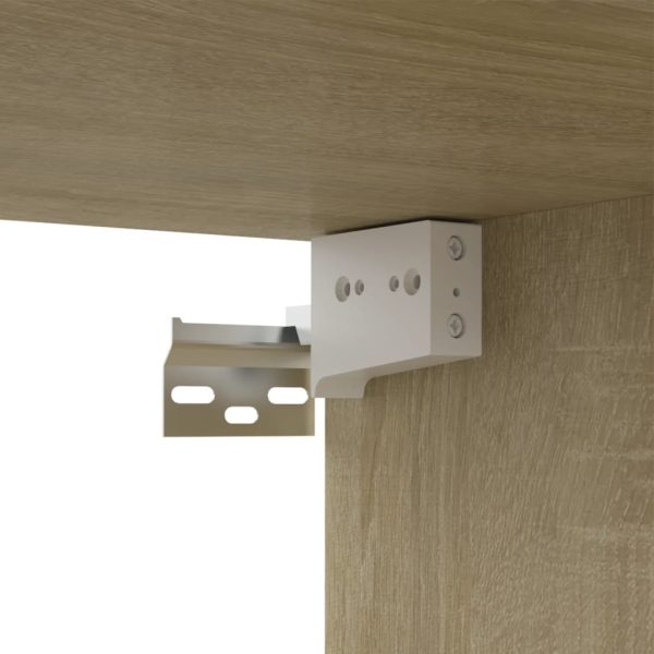 Móveis de TV 4pcs 100x30x30cm contraplacado cor carvalho sonoma - Image 7