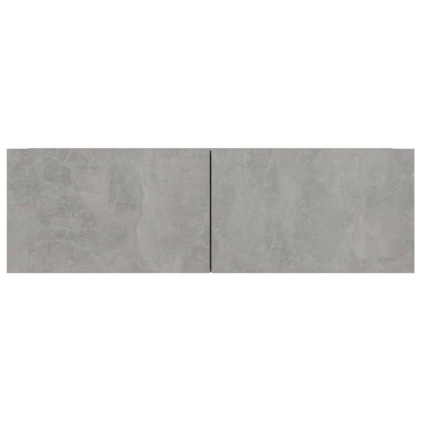 Móveis de TV 4 pcs 100x30x30 cm contraplacado cinzento cimento - Image 6