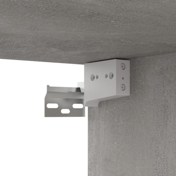 Móveis de TV 4 pcs 100x30x30 cm contraplacado cinzento cimento - Image 7