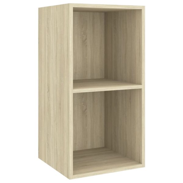 Conjunto móveis de TV 4 pcs madeira processada carvalho sonoma - Image 4