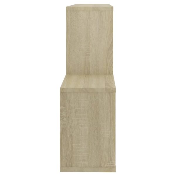 Estante de parede 100x18x53 cm contraplacado carvalho sonoma - Image 5
