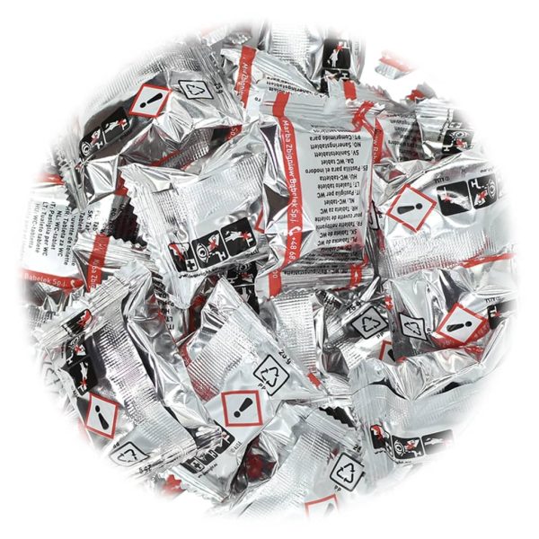 Pastilhas para limpeza de sanitas/mictórios 100 pcs - Image 4