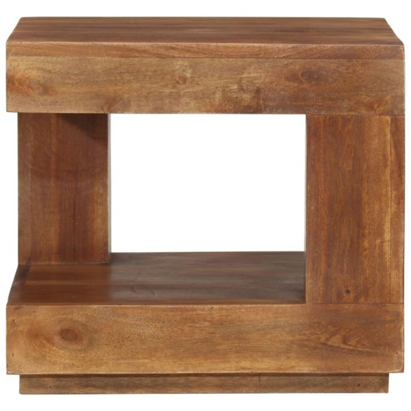 Mesa de centro 45x45x40 cm madeira de acácia maciça - Image 2