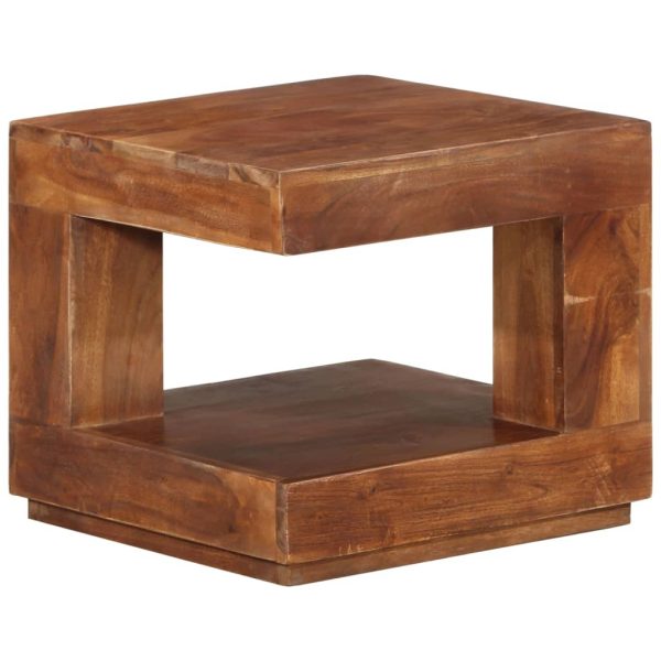 Mesa de centro 45x45x40 cm madeira de acácia maciça - Image 11