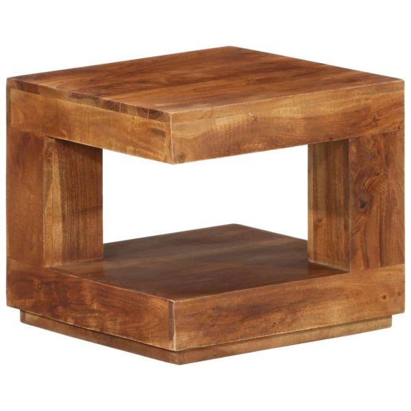Mesa de centro 45x45x40 cm madeira de acácia maciça - Image 10