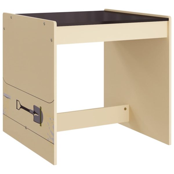 3 pcs mesa e cadeiras infantil design carro todo-o-terreno MDF - Image 7