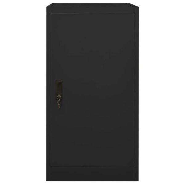 Armário para selas 53x53x105 cm aço preto - Image 2
