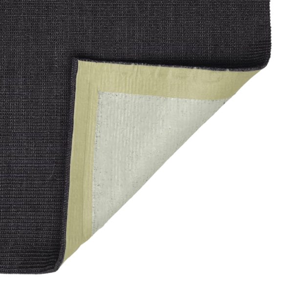 Tapete sisal natural 80x300 cm preto - Image 5