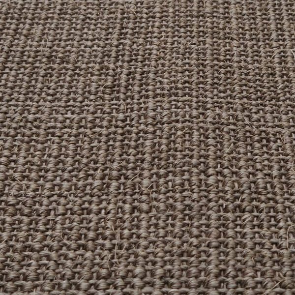Tapete sisal natural 66x200 cm castanho - Image 4