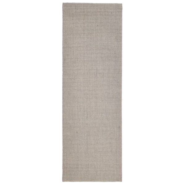 Tapete sisal natural 66x200 cm cor areia - Image 2