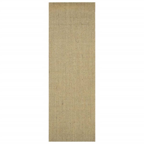 Tapete sisal natural 66x200 cm verde - Image 2