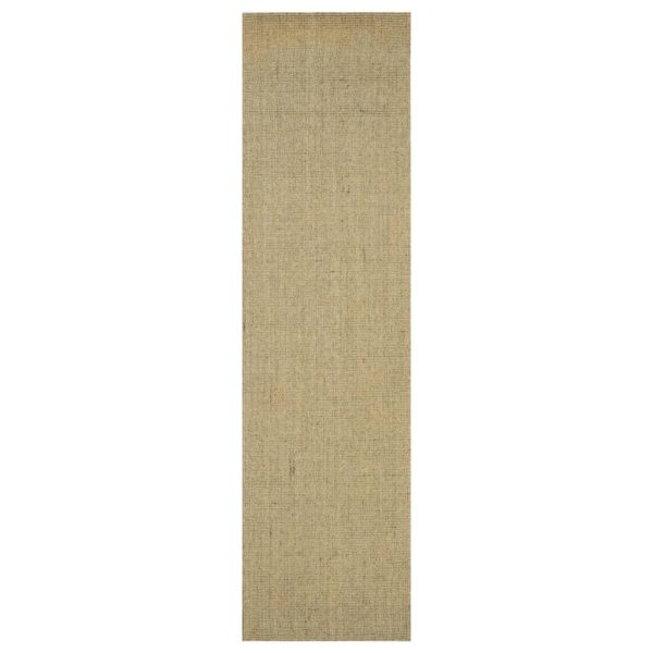 Tapete sisal natural 66x250 cm verde - Image 2