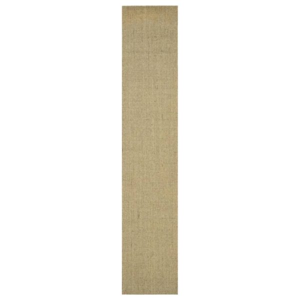 Tapete sisal natural 66x350 cm verde - Image 2