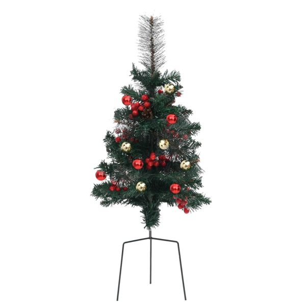 Árvores de Natal artificiais de exterior 2 pcs 76 cm PVC - Image 3